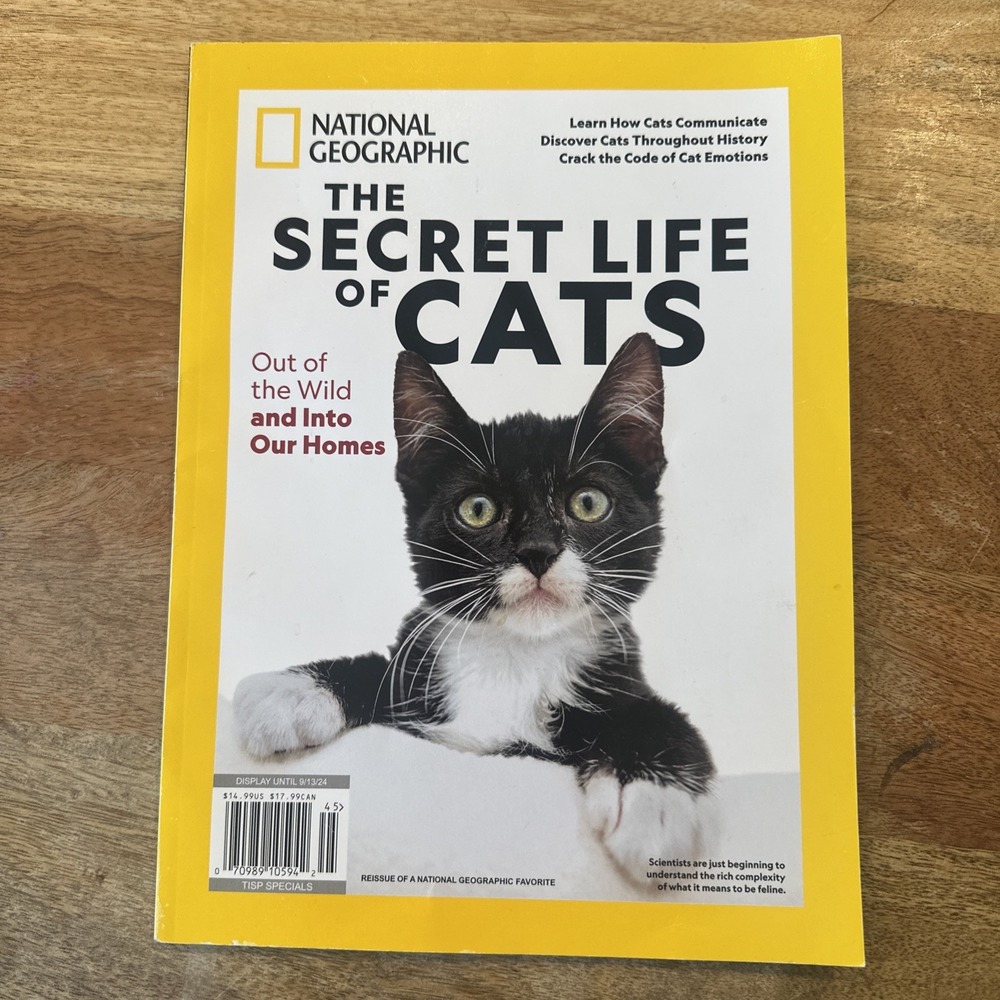 National Geographic Secret Life of Cats (2025) Magazine Book